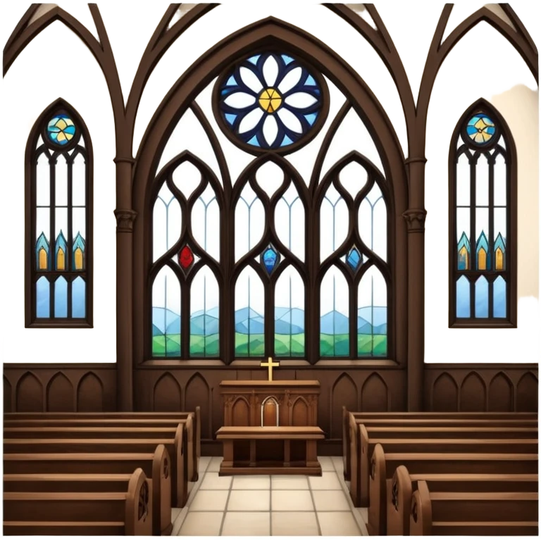 interior of a church emoji