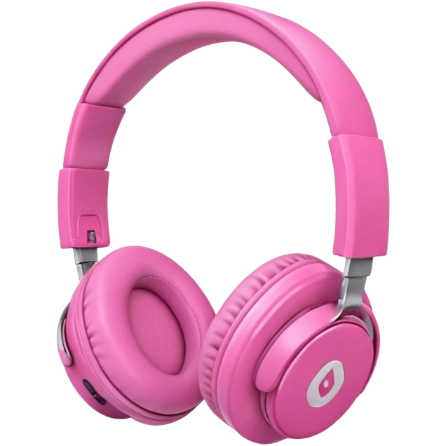 Pink Headphone other model emoji