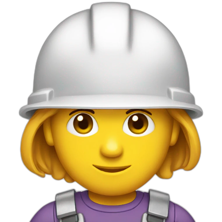 the builder's helmet emoji