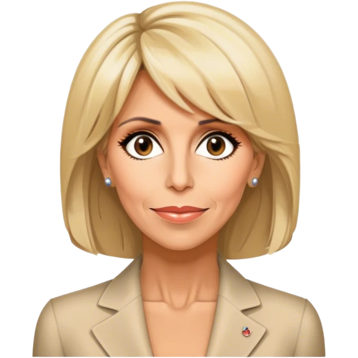 brigitte macron emoji