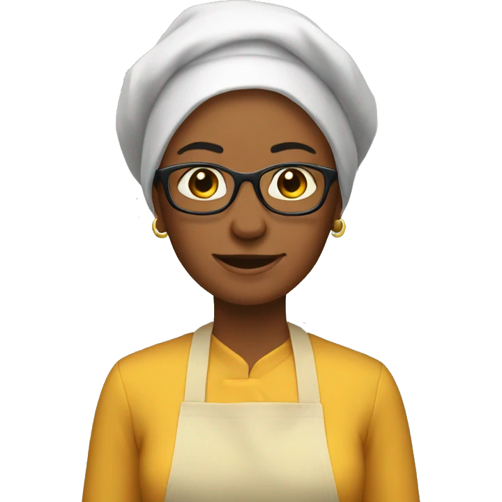 My mom coking  emoji