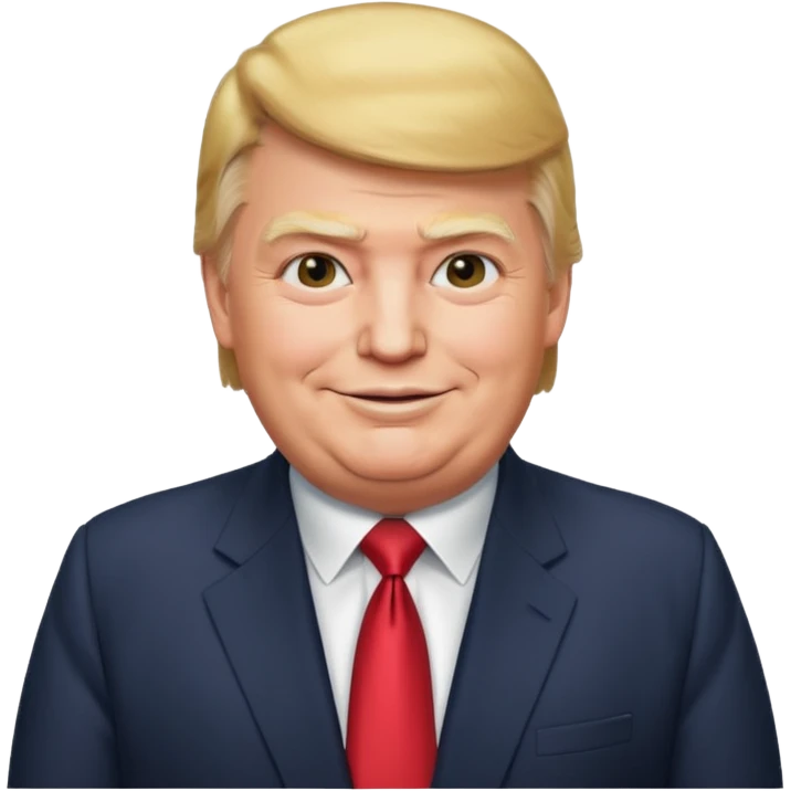 Fat Donald trump emoji