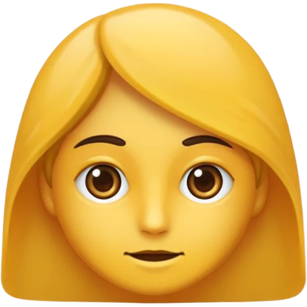 یه دختر مو طلایی با لباس صورتی emoji