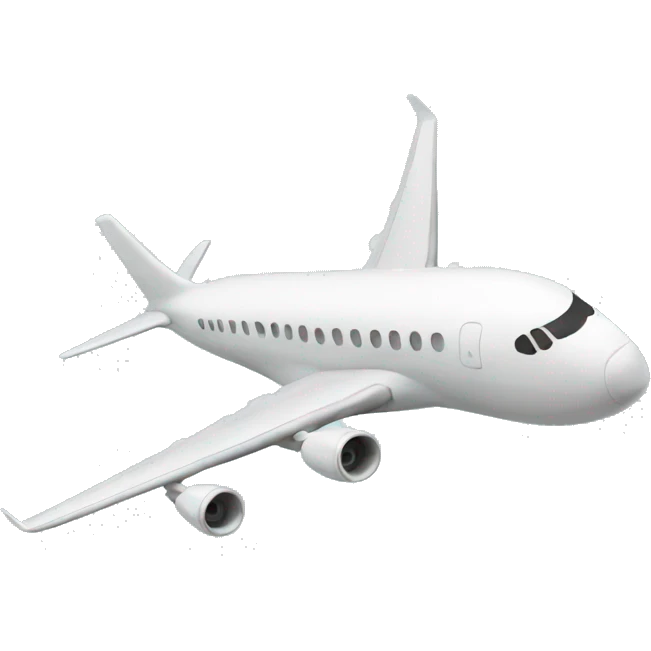 shocked emoji airplane emoji