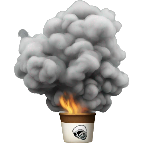 smoke emoji