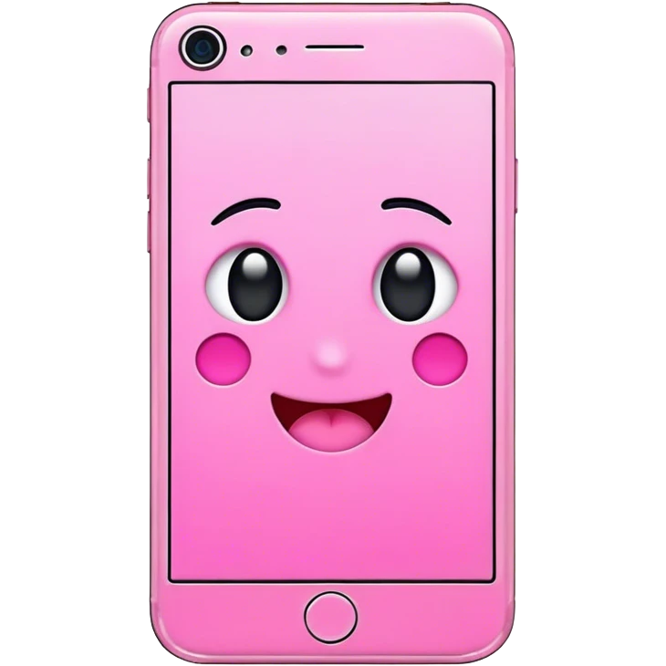 Pink iPhone  emoji