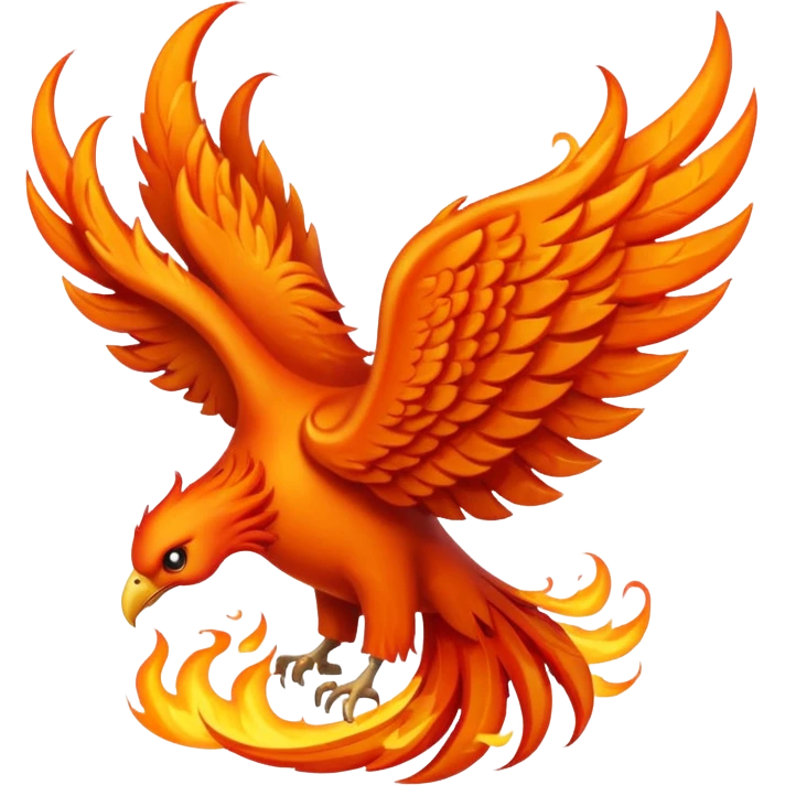 Fire ang Phoenix emoji