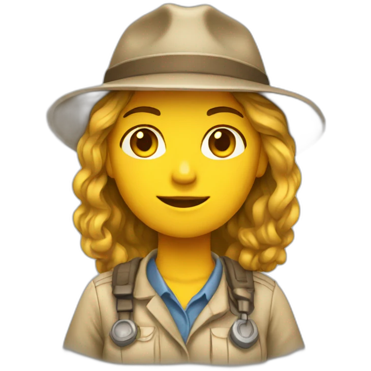 female archaeologist emoji