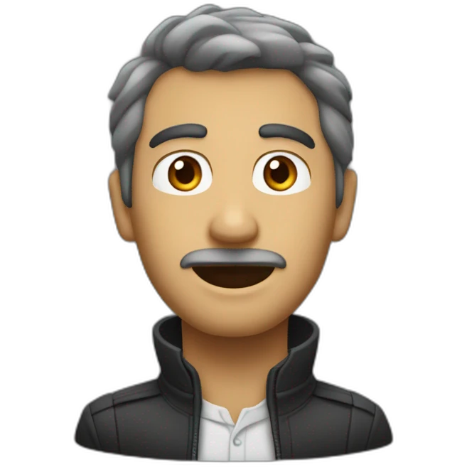 homme qui goûte quelque chose emoji