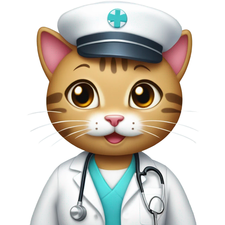 Hello kitty nurse  emoji