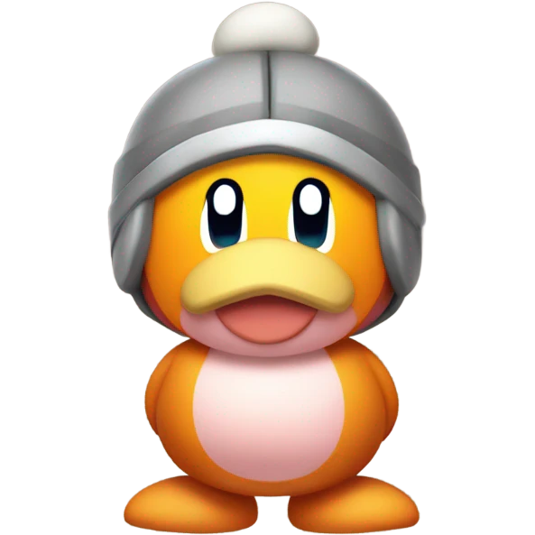 Waddle Dee Kirby character  emoji