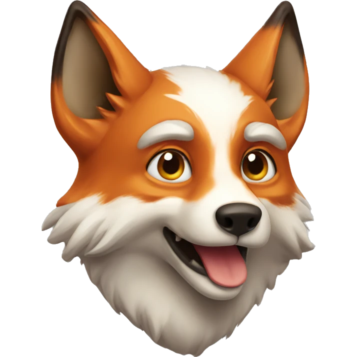 Old fox emoji