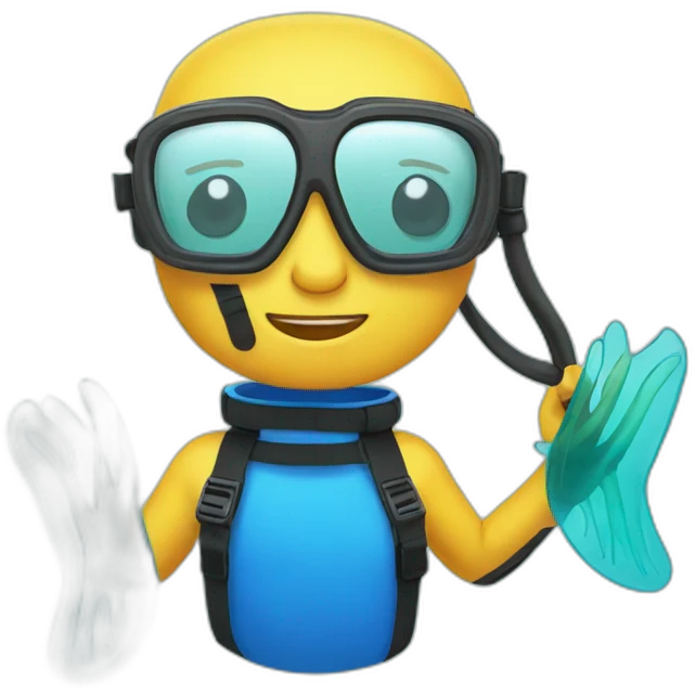 snorkelling emoji