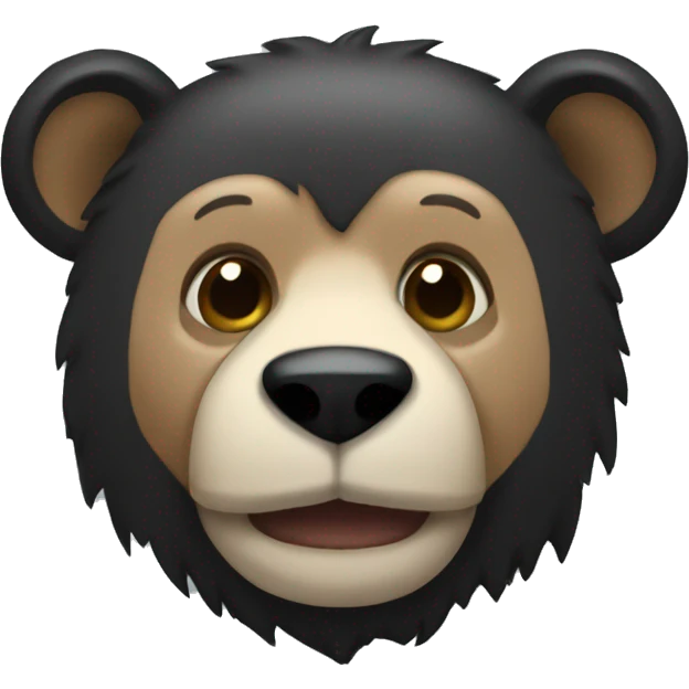 Oso con inicial d emoji