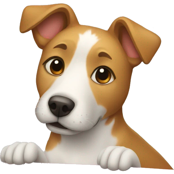 Dog in car emoji
