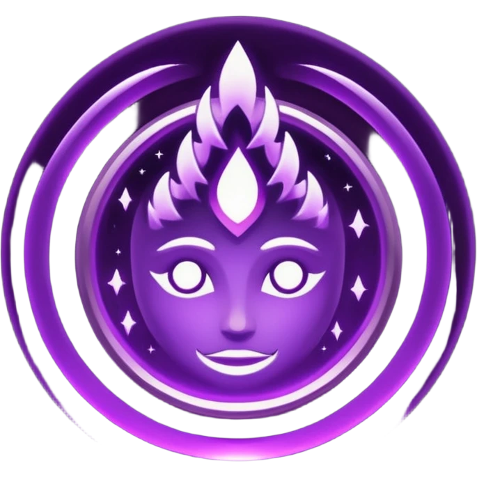 Make a some black magic word emoji