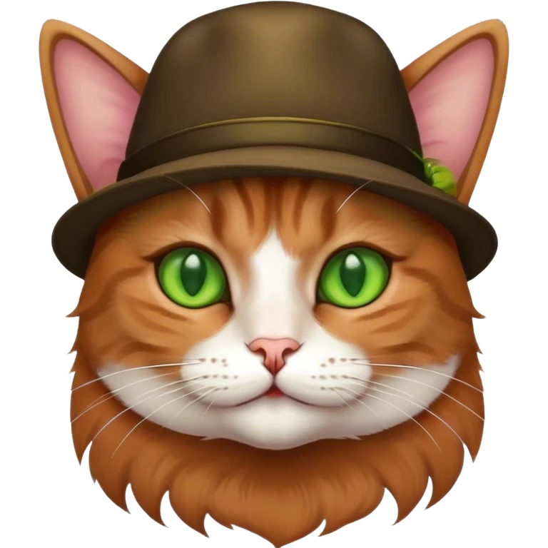 cat with a hat emoji