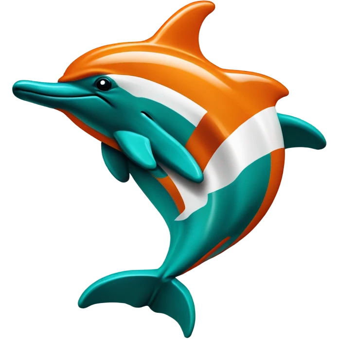 Miami dolphins emoji
