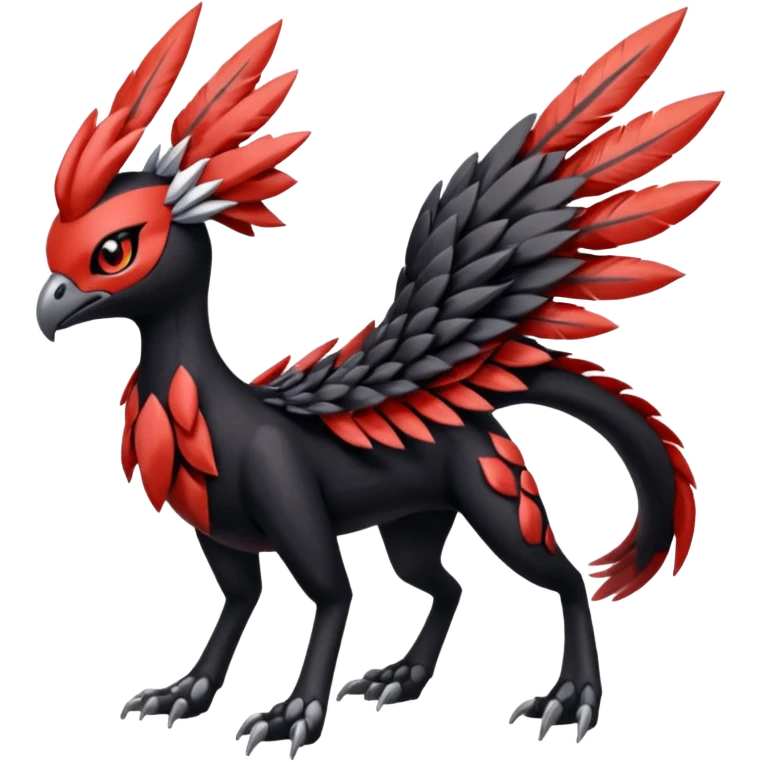 Meloetta-Nargacuga-Yveltal-Pokémon-Fakémon-hybrid-fusion-creature emoji
