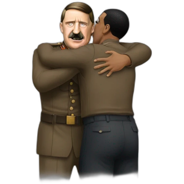 Hitler-hugs-lebron emoji