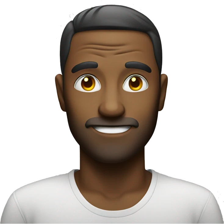Smug face emoji