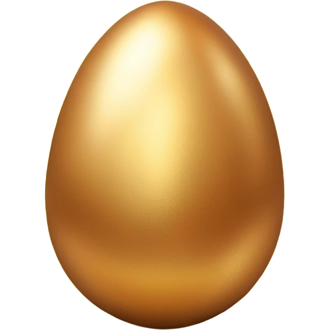 Golden egg emoji