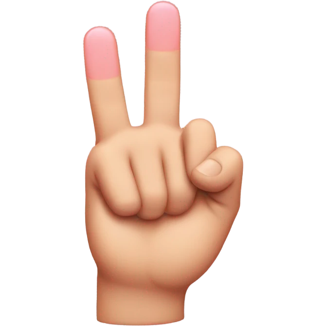 Pinky finger emoji