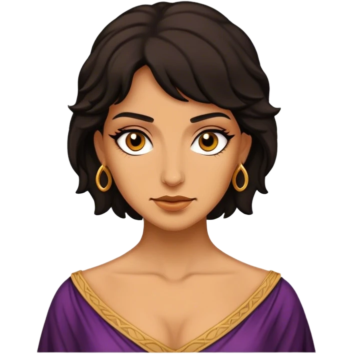 Ellaria Sand from game of thrones emoji