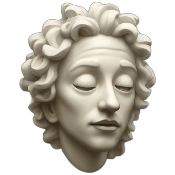surrealistic sculpture emoji