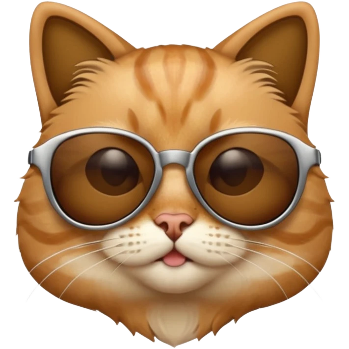 Cat wearing sunglasses emoji