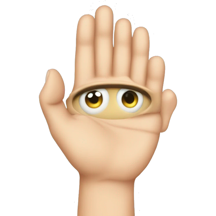 hand-eye coordination emoji