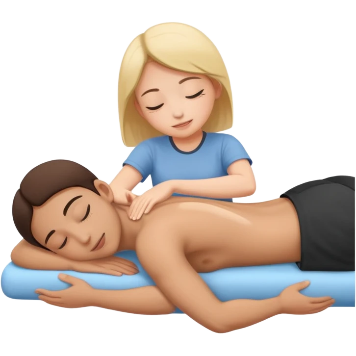 Back massage emoji