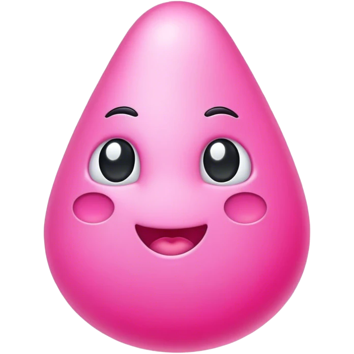 Pink emoji