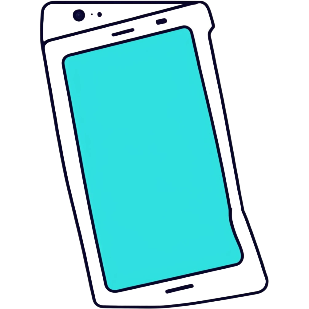 colorful smartphone emoji