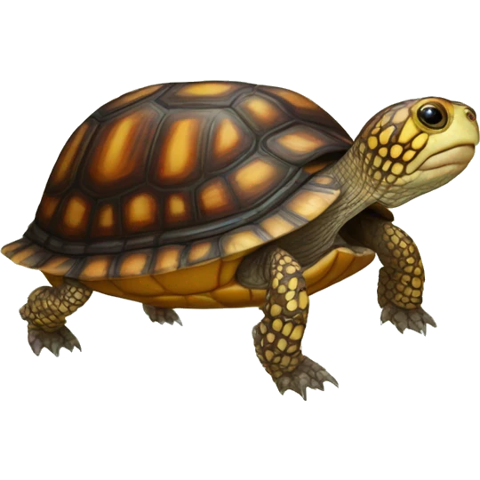 Ornate Box turtle emoji