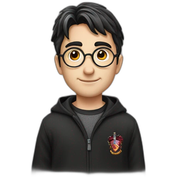 harry potter in harry potter emoji
