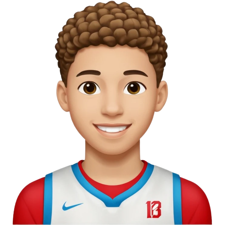 Nice kind beautiful lamelo ball emoji