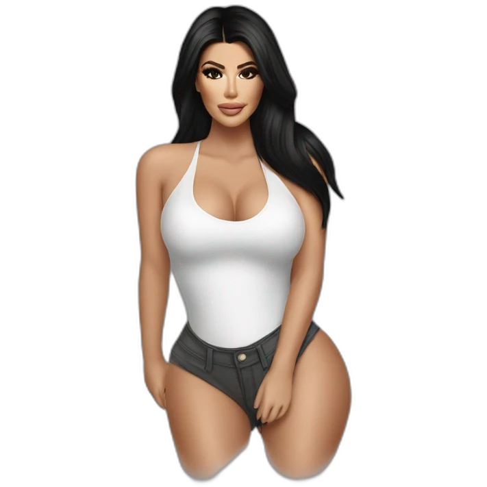 Kardashian magazine photoshoot emoji