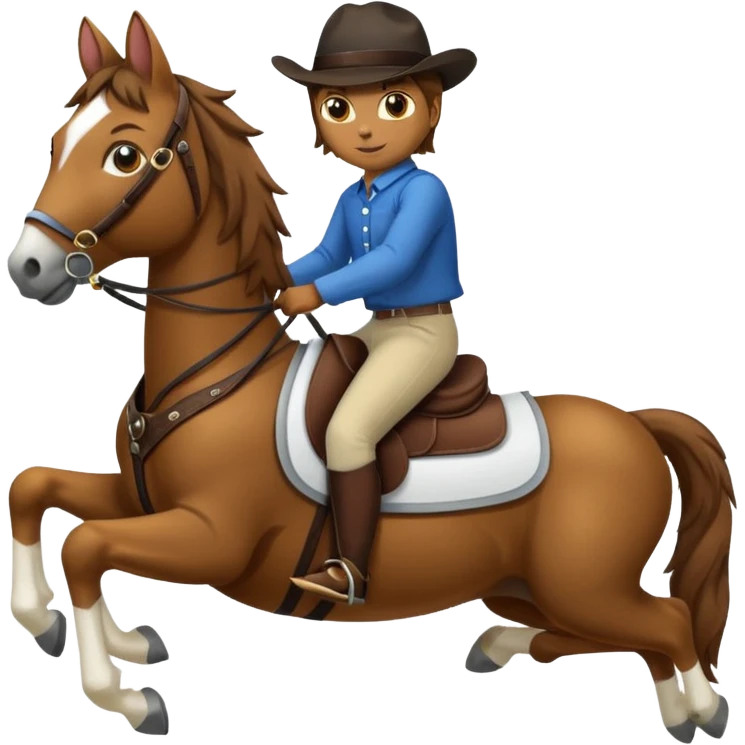 cat on a horse emoji