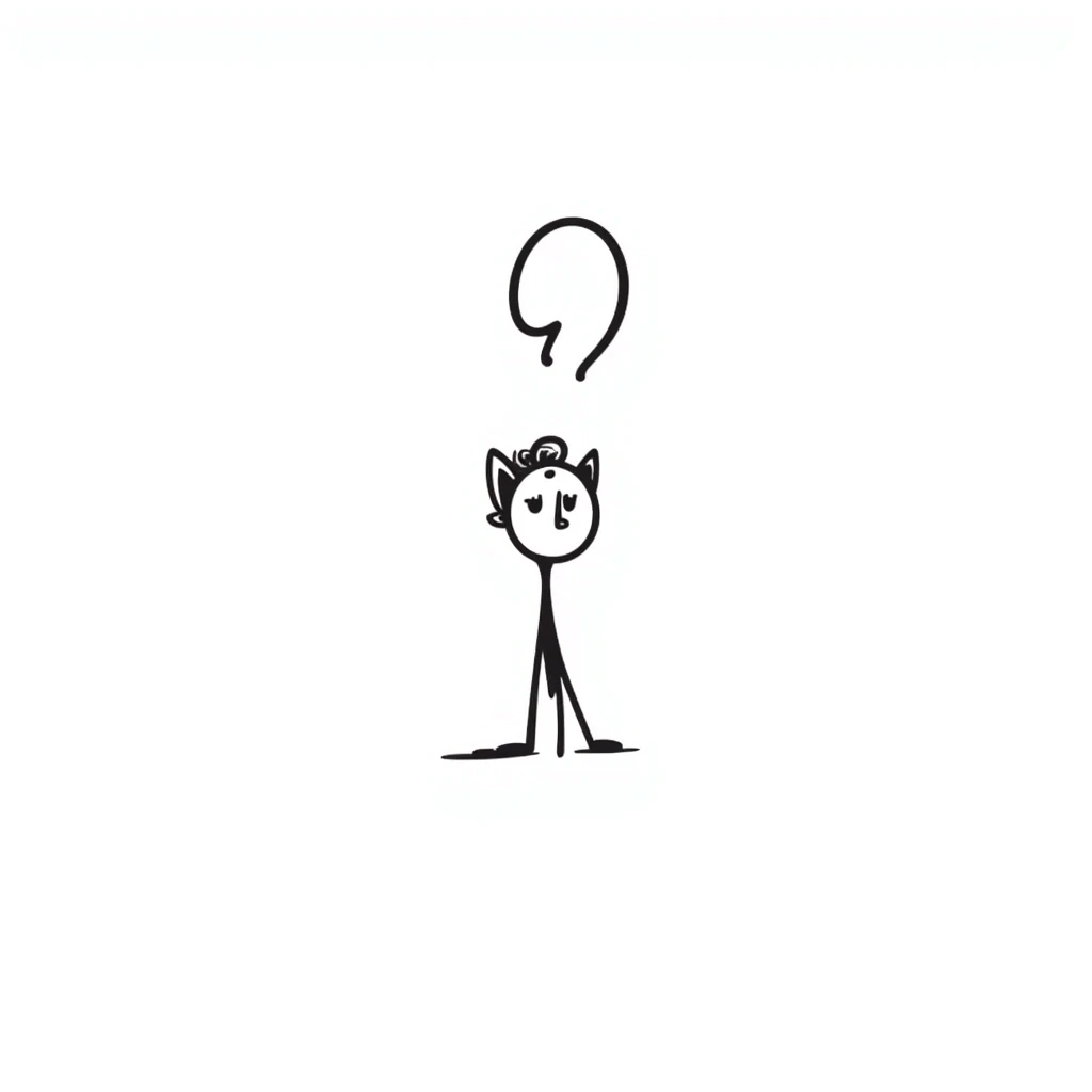 simple stick figure emoji