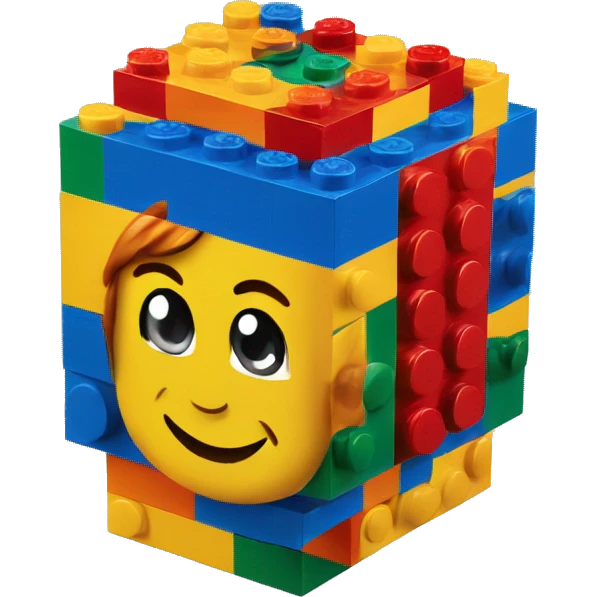 lego cube emoji