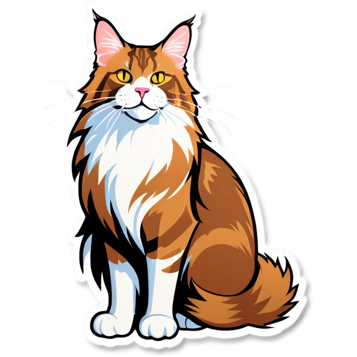 Maine coon cat emoji