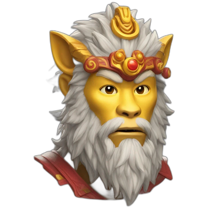 hyper realistic sun wukong emoji