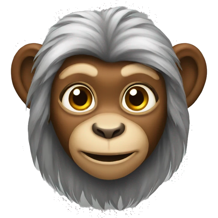 Female monkey emoji
