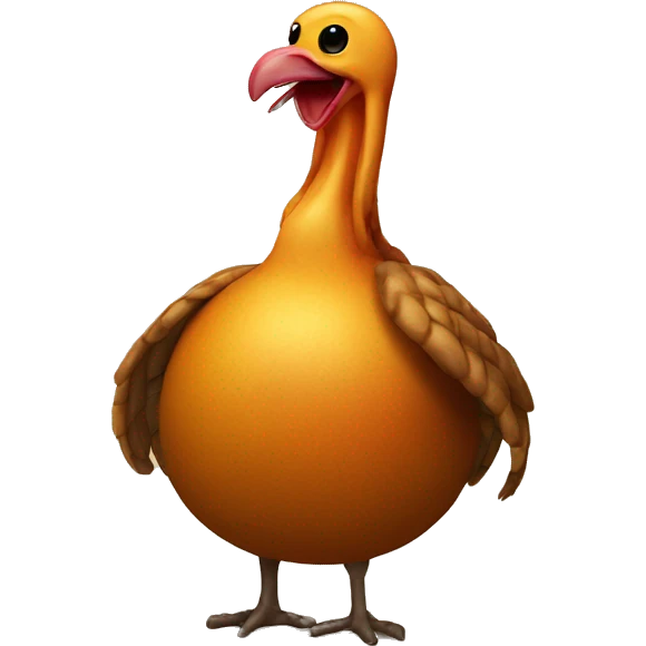 turkey in the gourd emoji