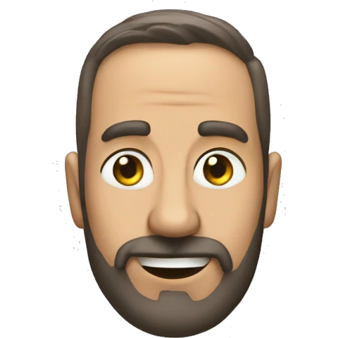 A gotzila with a raison emoji
