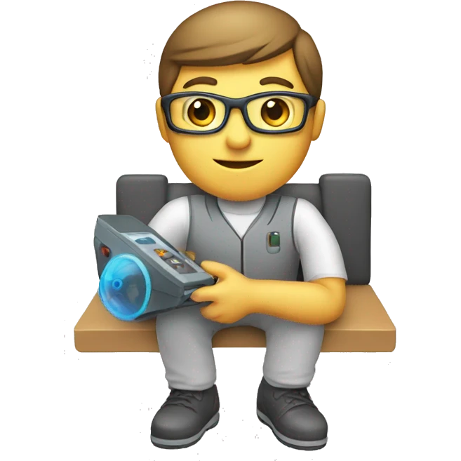 high tech skills trainer emoji
