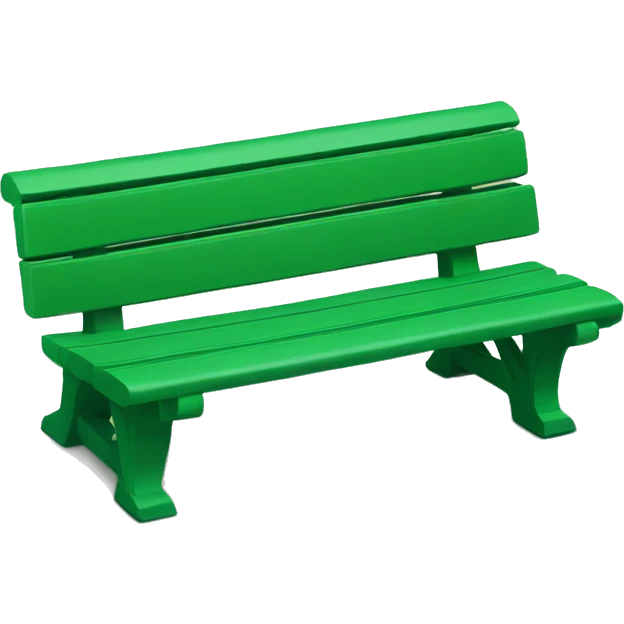 disneyland green bench emoji