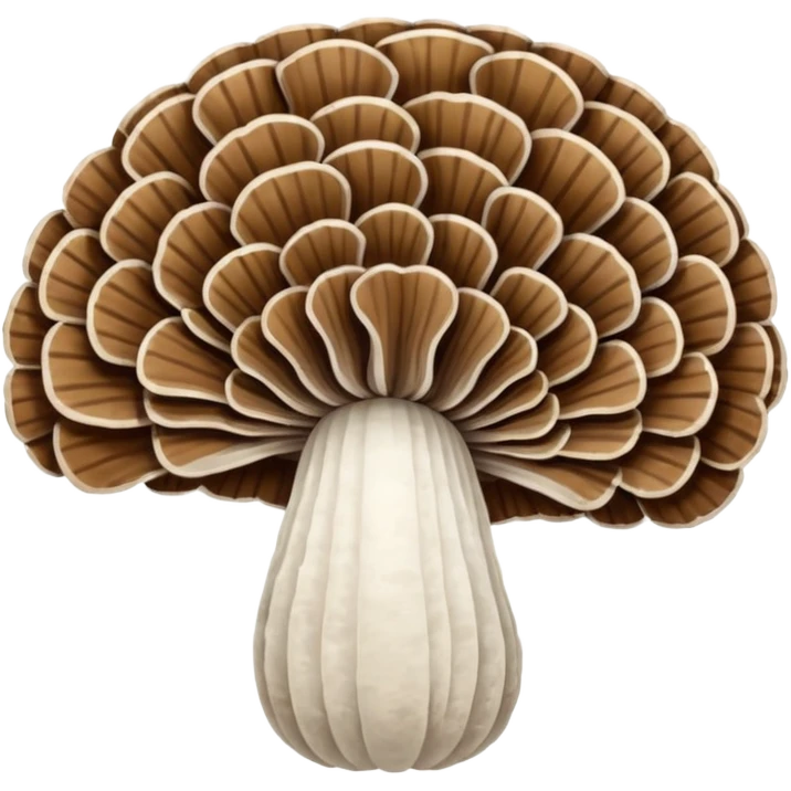 turkey tail mushroom emoji