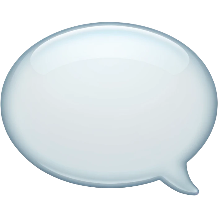 conversation bubble emoji